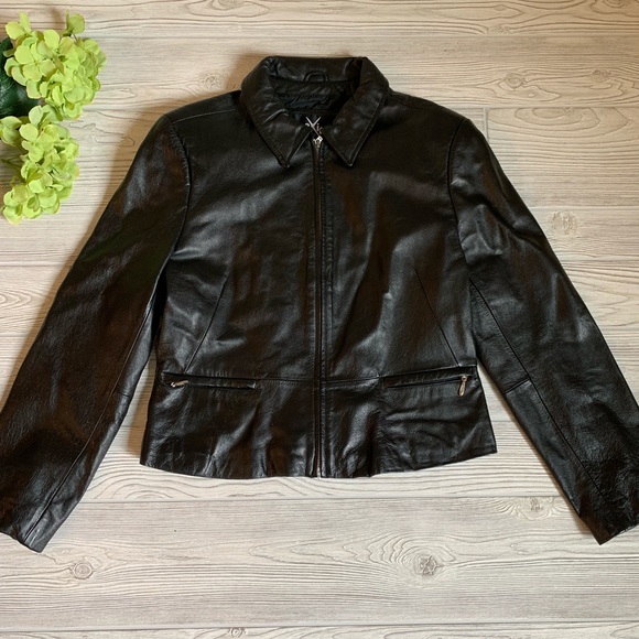 Wilson’s Leather Black Jacket circa 1986 - Picture 8 of 8